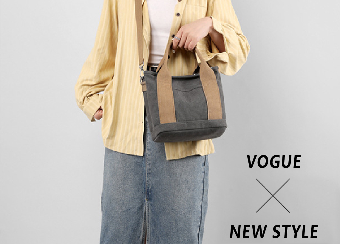 帆布兩用托特包